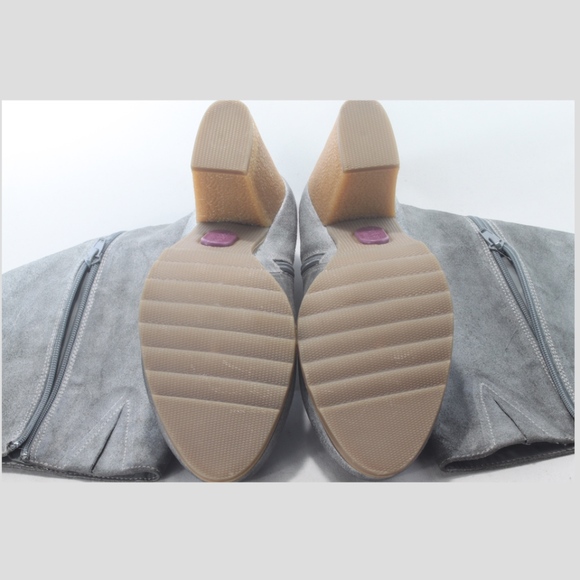 Me Too SoHo Maxine Distressed Tall Boot Gray - Picture 5 of 8